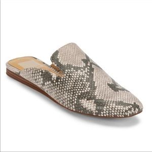 Dolce Vita Snake Python Mules